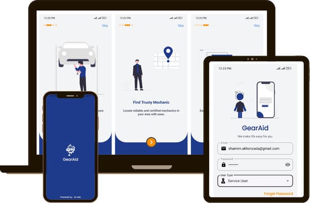 GearAid – Vehicle Mechanic Service App
